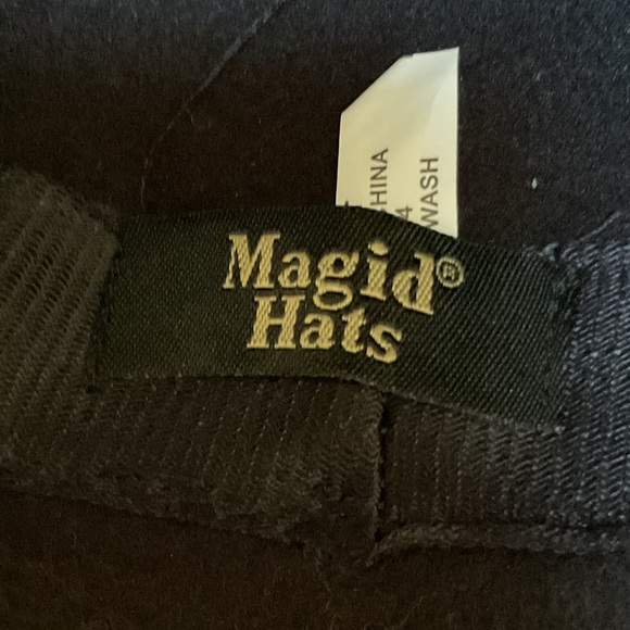 Magid faux wool black hat. - Picture 3 of 3